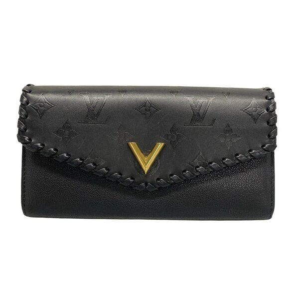 LOUIS VUITTON Portefeuille Very Noir Very Line - Long Wallet 566-042425 - Picture 1 of 14